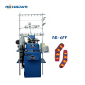 rb 6f full automatic computerized multi-functional plain socks knitting machines cheap price harga mesin kaos kaki in italy